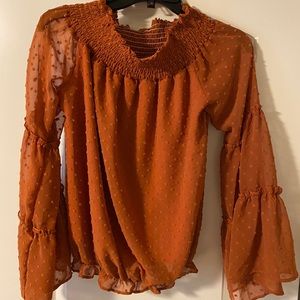 Off the shoulder blouse